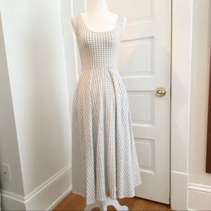 Reformation Midi Knit Tank Dress Check Pockets